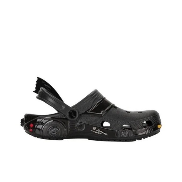 Crocs Batman Batmobile Classic Clogs Black Mens 9 Womens 11 DC Comics 209355-001